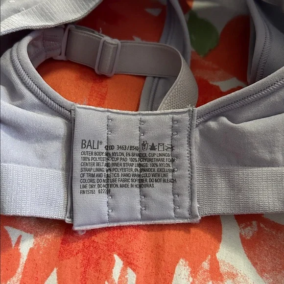 Bali Light Gray Dotted Bra - Picture 3 of 3